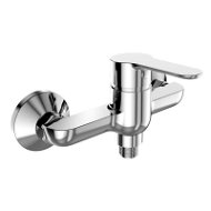 Mereo Shower wall mixer, Zuna, 100 mm, without accessories, chrome - Tap