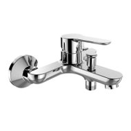 Mereo Wall-mounted bath mixer, Zuna, 150 mm, without accessories, chrome - Csaptelep