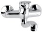 Mereo Wall-mounted sink mixer, Sonata, 100 mm, with flat arm 210 mm, chrome - Tap