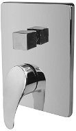 Mereo Shower mixer with three-way switch, Sonata, Mbox, square cover, chrome - Tap