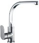 Mereo Single lever basin mixer, Viana, with arm above the lever, height 306 mm, chrome - Tap