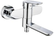 Mereo Wall-mounted bath mixer with folding arm, Viana, without accessories, 150 mm, chrome - Tap