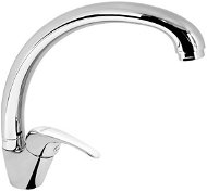 Mereo Sink mixer, Lila, with arm above lever, height 245 mm, chrome - Tap