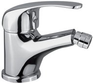 Mereo Bidet mixer, Lila, with spout, chrome - Tap