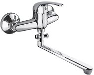 Mereo Wall mixer for interior, Lila, 150 mm, with flat handle 300 mm, without accessories - Tap
