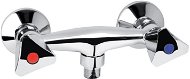 Mereo Wall-mounted shower mixer, Kasia, 150 mm, without accessories, chrome - Tap