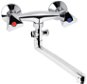 Mereo Wall-mounted mixer for the interior, Kasia, 150 mm, with arm 300 mm, without accessories, chro - Tap