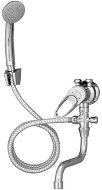 Mereo Batéria kombinovaná páková so sprchou na nízkotlakové ohrievače, ramienko 18 cm, sprcha, hadica 2 m - Vodovodná batéria