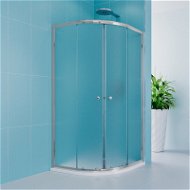 Sprchový kút Mereo Sprchovací kút, Kora Lite, štvrťkruh, 90 cm, R550, chróm ALU, sklo Grape - Sprchový kout