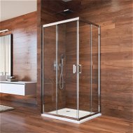 Shower Enclosure Mereo Shower enclosure, Lima, square, 90x90x190 cm, chrome ALU, glass Clear - Sprchový kout