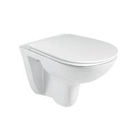 Mereo WC závesné, RIMLESS, 530x355x360, keramické, vrátane sedadla CSS113S - WC kombi