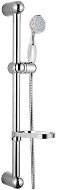MEREO Shower set, five-position shower, double lock hose, adjustable holder, soap dish, plastic/ - Shower Set
