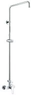 MEREO Wall-mounted shower mixer Viana 150 mm with shower rod without accessories - Shower Set