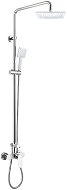 MEREO Wall-mounted shower mixer Viana 150 mm with shower set, hand and plate shower 220x22 - Shower Set