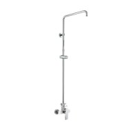 MEREO Wall-mounted shower mixer Dita 150 mm with shower rod without accessories - Shower Set
