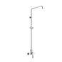 MEREO Wall-mounted shower mixer Mada 150 mm with shower rod without accessories - Shower Set