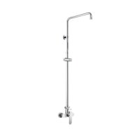 MEREO Wall-mounted shower mixer Mada 150 mm with shower rod without accessories - Shower Set