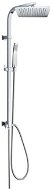 MEREO Shower Set Quatro, stainless steel shower head and single position hand shower - Shower Set