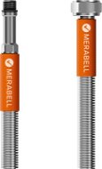 Feed Hose Merabell Aqua G3/8"-M10x1, long thread, 35cm - 2 pcs + aereator - Přívodní hadice