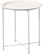 Kesper Odkládací stolek bílý - Odkládací stolek
