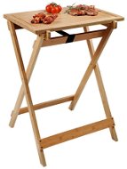Kesper multifunkčný sklopný stôl z bambusu, 60×79×45 cm - Záhradný stôl