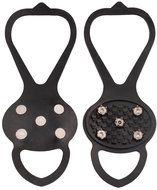 MERCO Multipack 3 pcs Winter Steps non-slip grips black, L - Ice Cleats