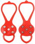 MERCO Multipack 4 ks Winter Steps protiskluzové návleky červená, M - Nesmeky
