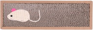 DOCHTMANN Cardboard scratching post for cats, Mouse motif - Cat Scratcher