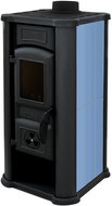 Tim Sistem DIANA ECO fireplace stove for solid fuels, blue - Wood Stove