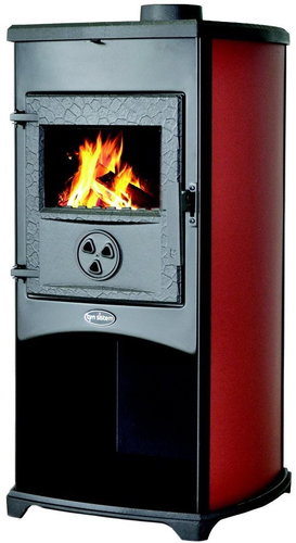 Tim System NORA, Claret - Wood Stove - Main image
