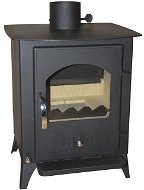 Verso Fireplace stove VERSO 1u for solid fuel, anthracite - Wood Stove
