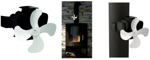 Lienbacher fireplace fan for flue - Fireplace Fan - Main image