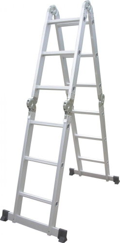 IGOTREND Multi-purpose folding ladder 4x3 bar - Ladder - Main image