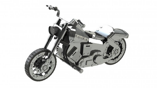Metal Time Luxury steel kit Roadway Fantasy - 3D Puzzle - Main image