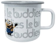 Metalac Mimoni hrnek s uchem 8 cm, 0,37 l, lem šedý, le buddles - Mug