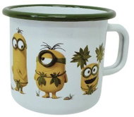 Metalac Mimoni, hrnek s uchem 8 cm, 0,37 l, zelený lem, tráva - Mug