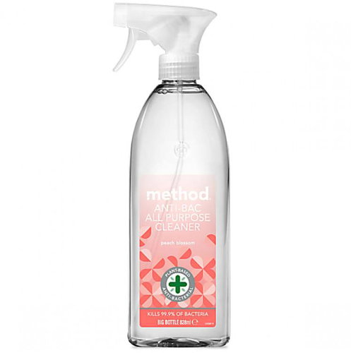 METHOD Antibacterial All Purpose Cleaner, 828 ml - Peach Blossom - Universal Cleaning Product - Main image