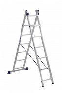 ALUMET Aluminium 2-part ladder 1,97m, 7 rungs - Ladder
