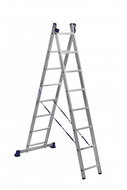 ALUMET Aluminium 2-part ladder 2,25m, 8 rungs - Ladder