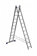ALUMET Aluminium 2-part ladder 3,10m, 11 rungs - Ladder