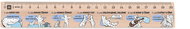 METRIE Didakt M02 wooden, rhetorical falls, 20 cm - Ruler