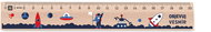 METRIE Didakt M02 wooden, explore the universe, 20 cm - Ruler