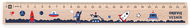 METRIE Didakt M07 wooden, explore the universe, 25 cm - Ruler