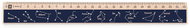 METRIE Didact M07 wooden, constellation, 25 cm - Ruler
