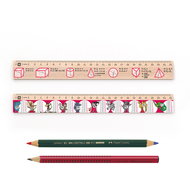 METRIE DSM03 4-piece school set of rulers and pencils Faber Castell - Ruler