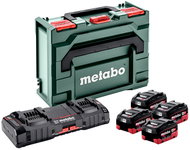 METABO Basic-Set LiHD 4 × LiHD (Li-ion) 10 Ah LiHD (Li-ion) + ASC - Charger and Spare Batteries