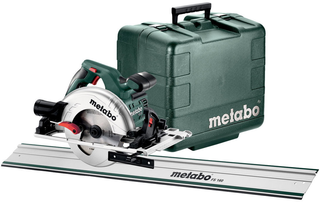 Metabo KS 55 FS Körfűrészgép + FS 160 Vezetősín + Koffer