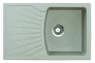 Metalac Granit X Quadro Plus s odkapem, béžový - Granite Sink