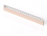 METRIE Scholar-WSM20 wooden, with black and white scale, 20 cm - Ruler
