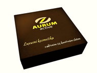 Cosmetic gift set with 24 carat gold - Cosmetic Gift Set